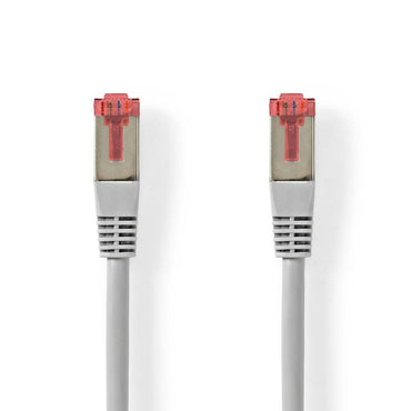 Nedis CCGL85220GY20 | Netwerkkabel Cat6 SF/UTP | 2 m | Grijs | RJ45 Male-naar-RJ45 Male - Matmuis - Matmuis