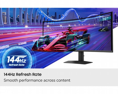 Samsung ViewFinity S8 S85TH | 40" 5K2K | 144Hz | Thunderbolt 5 | Curved Ultrawide Monitor | Zwart - Matmuis