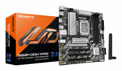 Gigabyte B860M DS3H WIFI6E | Socket LGA 1851 (V1) | Intel B860 | 4xDDR5 | Micro ATX | Moederbord - Matmuis - Matmuis