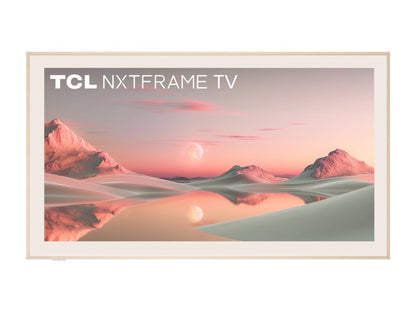 TCL NXTFRAME 55A300PRO | 55" 4K Ultra HD QLED Smart TV | Google TV | Wifi Soundbar & Subwoofer | Dolby Vision IQ | 120Hz Refurbished - Matmuis