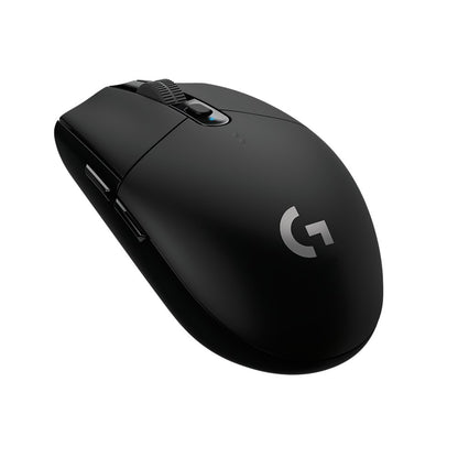 Logitech G305 Hero | Draadloze Muis | RF-Draadloos | 12.000 DPI | Zwart - Matmuis - Matmuis