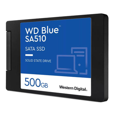 Western Digital Blue SA510 | 500GB SATA SSD | 2.5'' | 560MB/s Lezen | 510MB/s Schrijven - Matmuis