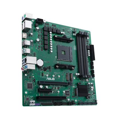 ASUS PRO B550M-C/CSM | Socket AM4 | AMD B550 | 4xDDR4 | Micro-ATX | Moederbord - Matmuis - Matmuis