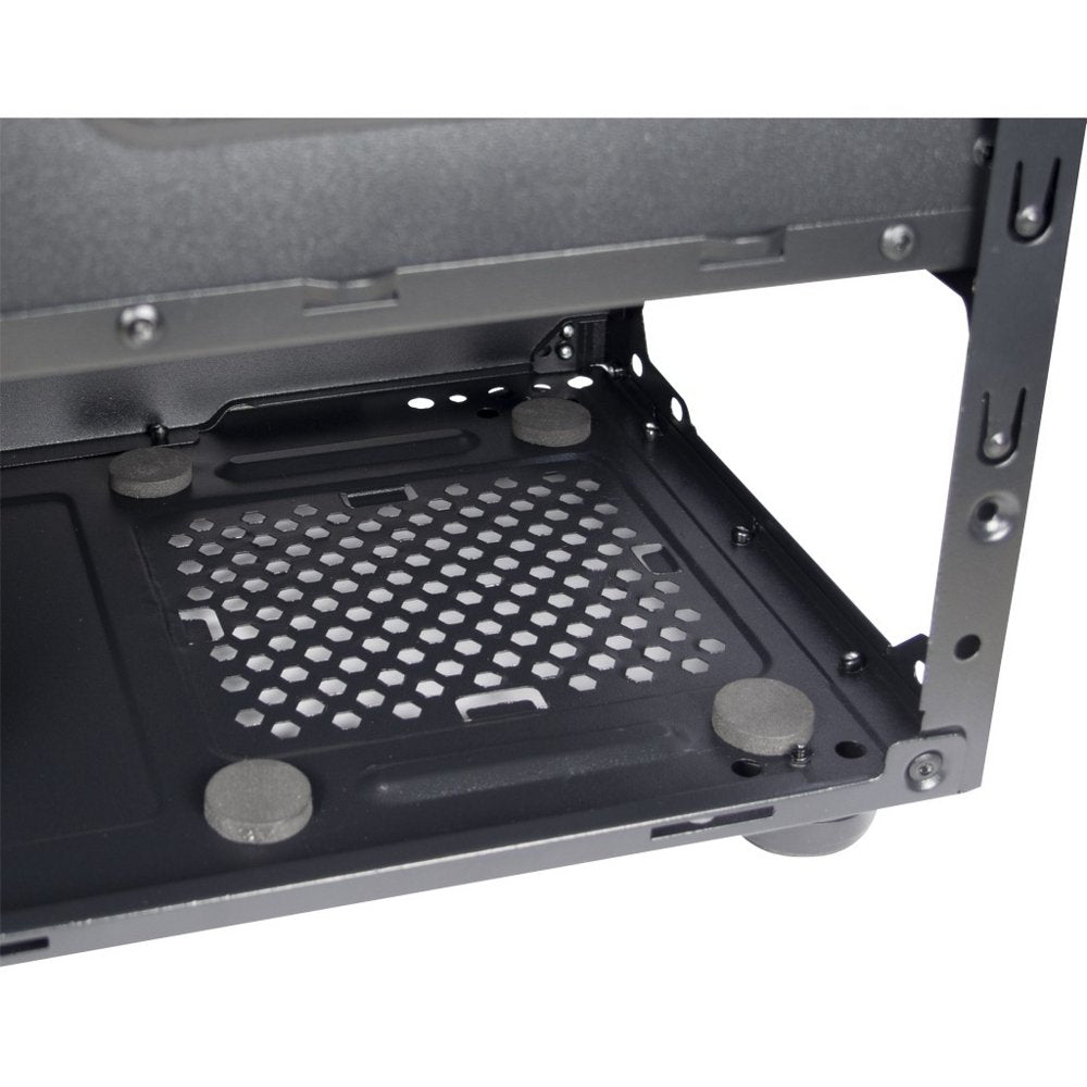 Inter-Tech T-11 Televen | Midi Tower | Zwart - Matmuis
