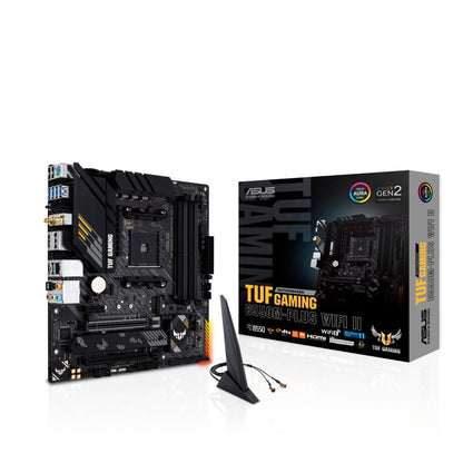 ASUS TUF GAMING B550M-PLUS WIFI II | Socket AM4 | AMD B550 | 4xDDR4 | Micro-ATX | Moederbord - Matmuis - Matmuis