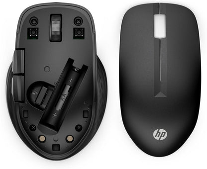 HP 430 | Multi-Device Draadloze Muis | Links- en Rechtshandig | RF + Bluetooth | 1200 DPI | Zwart - Matmuis - Matmuis