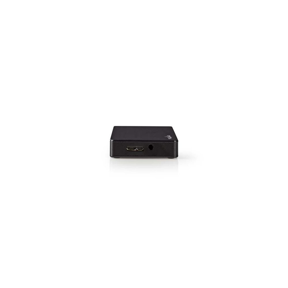 Nedis UHUBU3420BK | Interface Hub USB 3.2 Gen 1 (3.1 Gen 1) Micro-B | Zwart - Matmuis