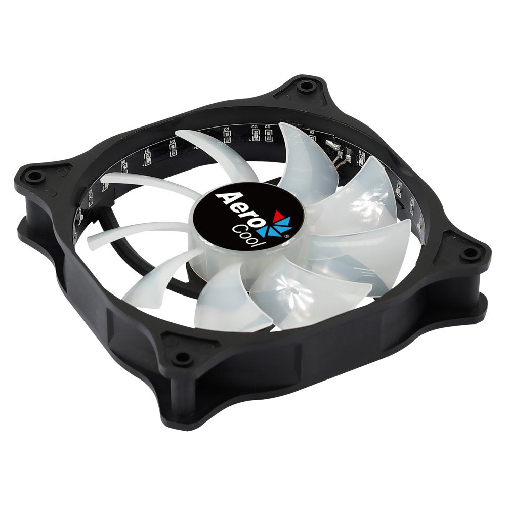 Aerocool Cosmo 12 | 120mm Case Fan | RGB | 23.9 dB | Zwart - Matmuis - Matmuis