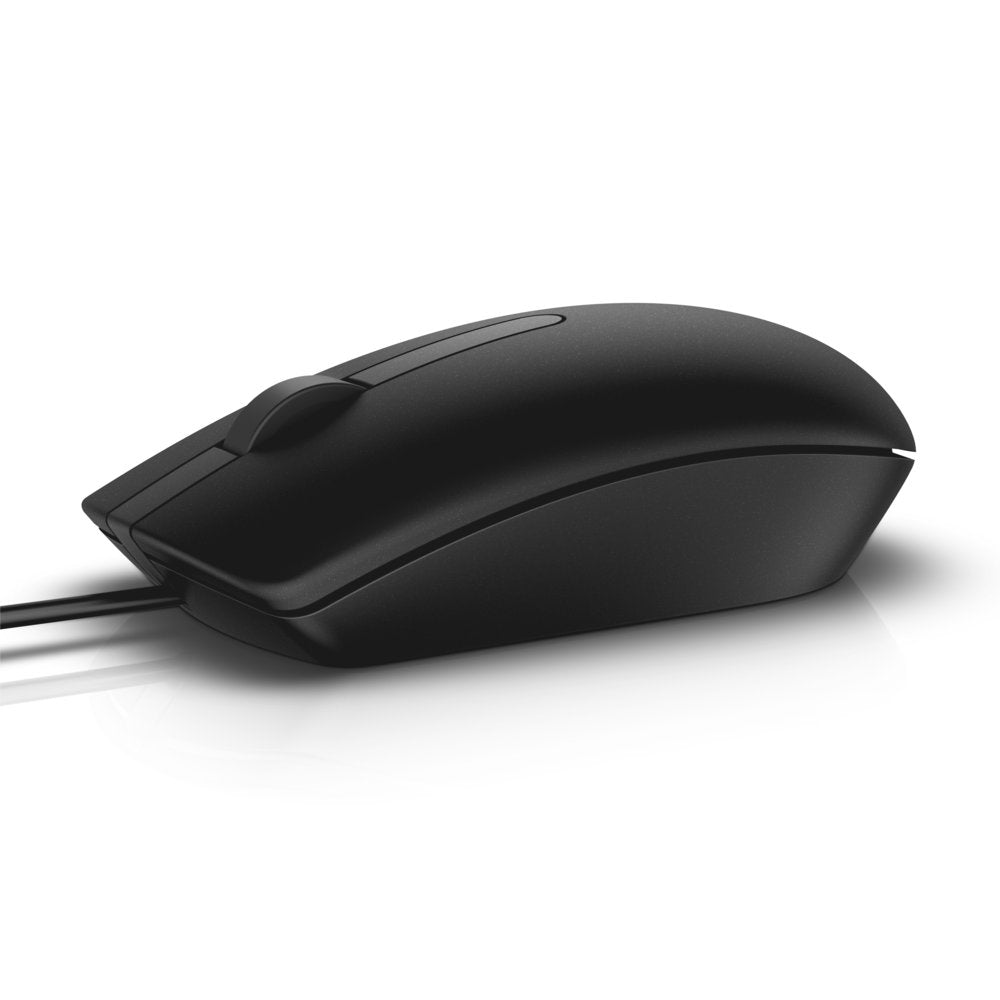 Dell MS116 | Bekabelde Muis | Links- en Rechtshandig | USB-A | 1000 DPI | Zwart - Matmuis - Matmuis
