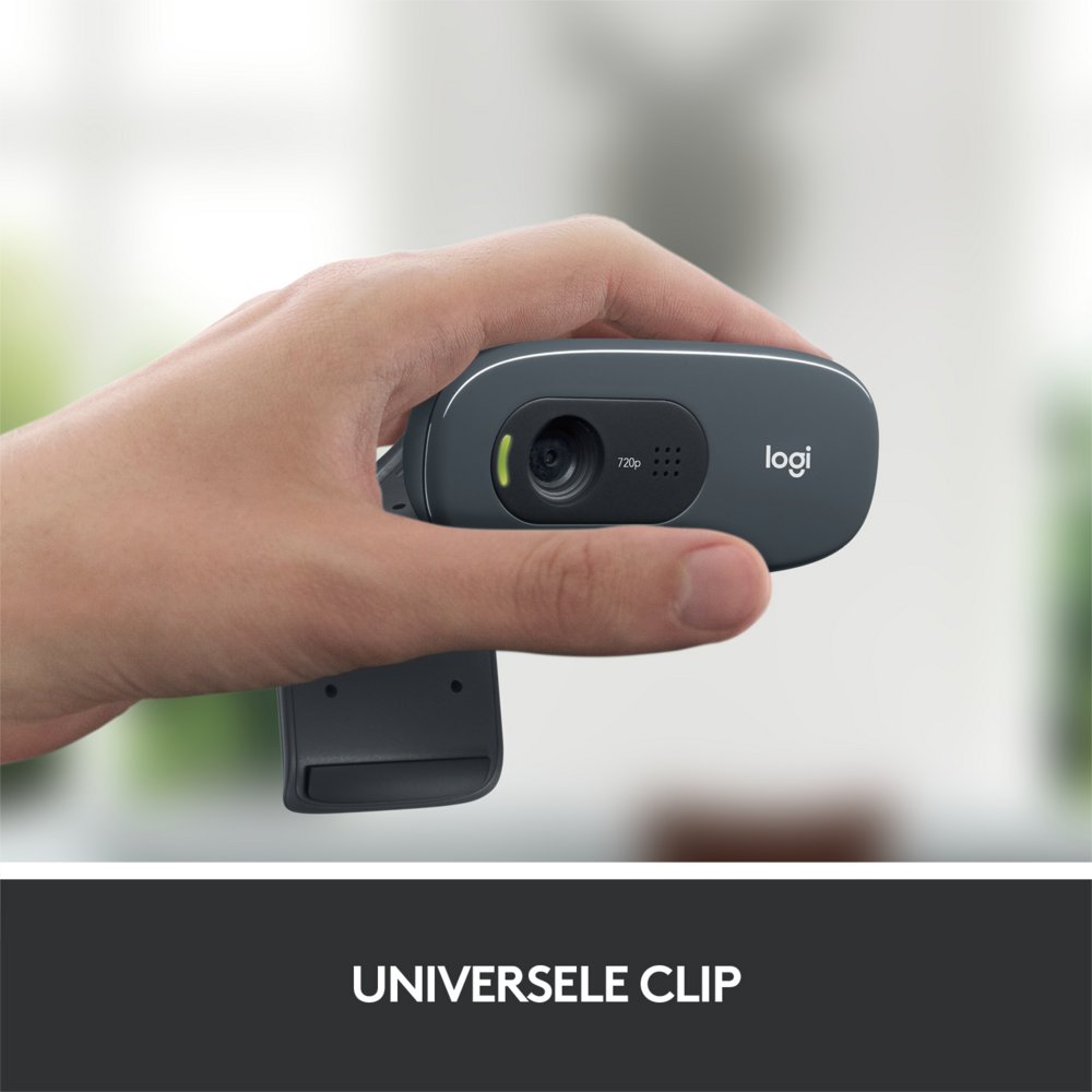 Logitech C270 | 720p 30FPS USB Webcam met Microfoon - Matmuis - Matmuis