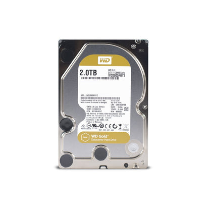 Western Digital Gold HDD 3.5" | 2TB SATA III | 7200RPM - Matmuis