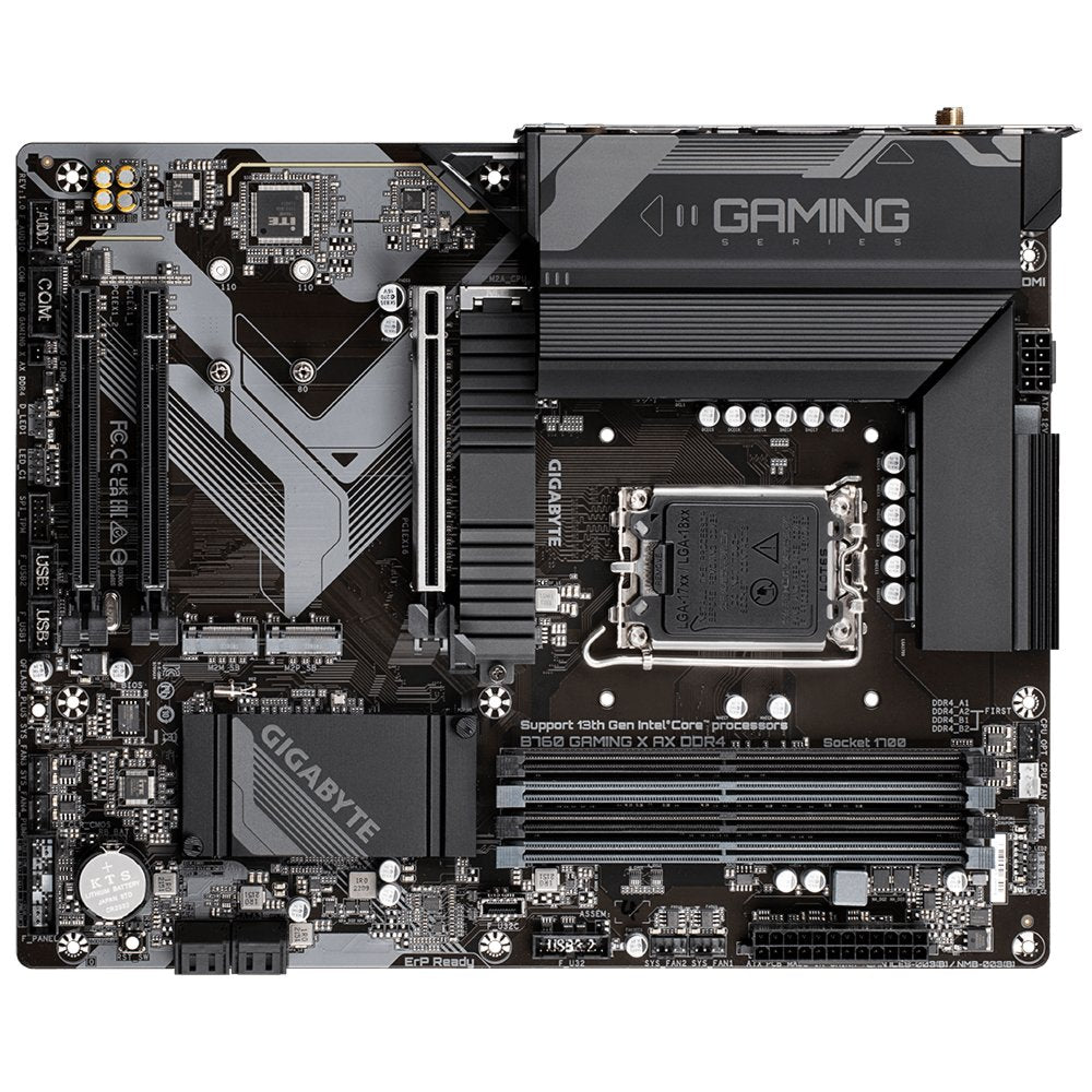 Gigabyte B760 GAMING X AX DDR4 | Socket LGA 1700 | Intel B760 | 4xDDR4 | ATX | Moederbord - Matmuis - Matmuis