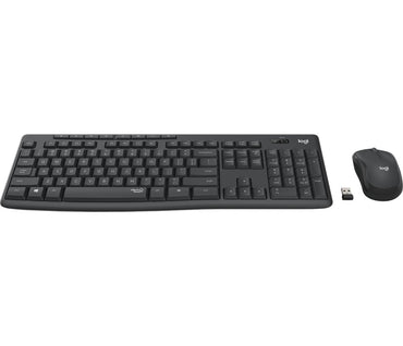 Logitech MK295 Silent | Draadloze Muis en Toetsenbordcombo | QWERTY - Matmuis - Matmuis