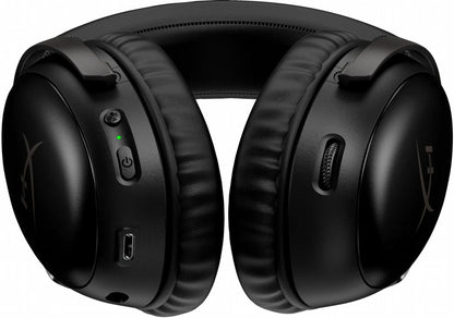 HyperX Cloud III | Draadloze Over-ear Gaming Headset | USB-C & USB-A Receiver | Zwart - Matmuis - Matmuis
