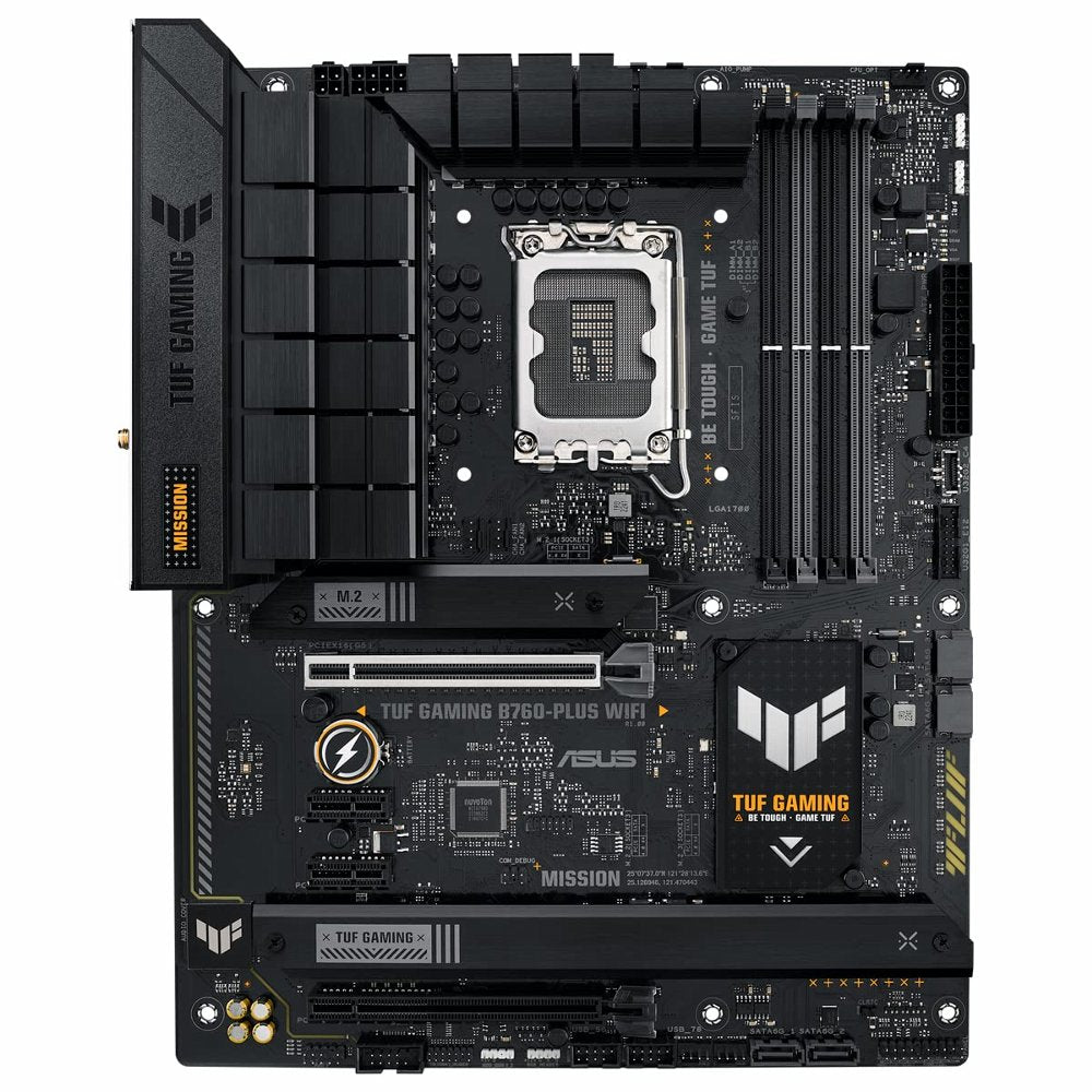 ASUS TUF Gaming B760-PLUS WIFI | Intel B760 Moederbord | LGA 1700 | ATX | WiFi - Matmuis - Matmuis