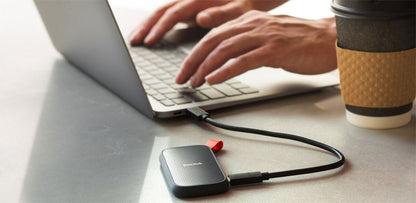 SanDisk Portable | Externe SSD | 480GB | USB 3.2 | Blauw | Compact & Betrouwbaar - Matmuis