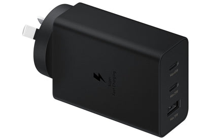Samsung EP-T6530 | Oplader 65W | 2x USB-C & 1x USB-A | Zwart