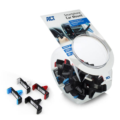 ACT AC9000 | Passieve Telefoonhouder voor in de Auto | Zwart | Set van 25 stuks - Matmuis - Matmuis