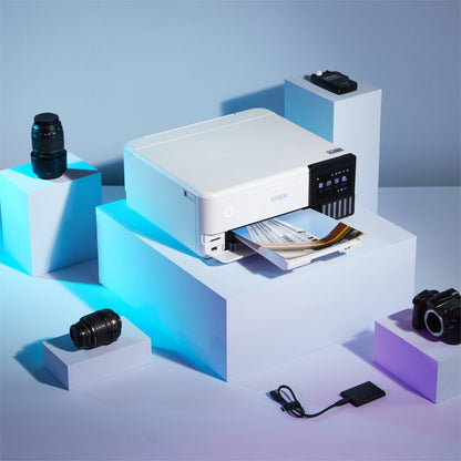 Epson EcoTank ET-8500 | All-in-One Inkjetprinter | 6-Kleuren Inktsysteem | A4 | Wi-Fi | Wit - Matmuis - Matmuis