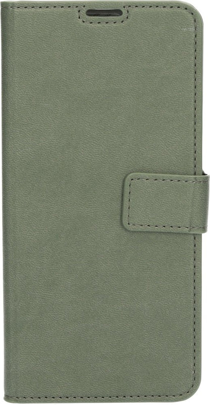 Mobiparts Classic Wallet Case | Samsung Galaxy A12 (2021) | Stone Green - Matmuis - Matmuis