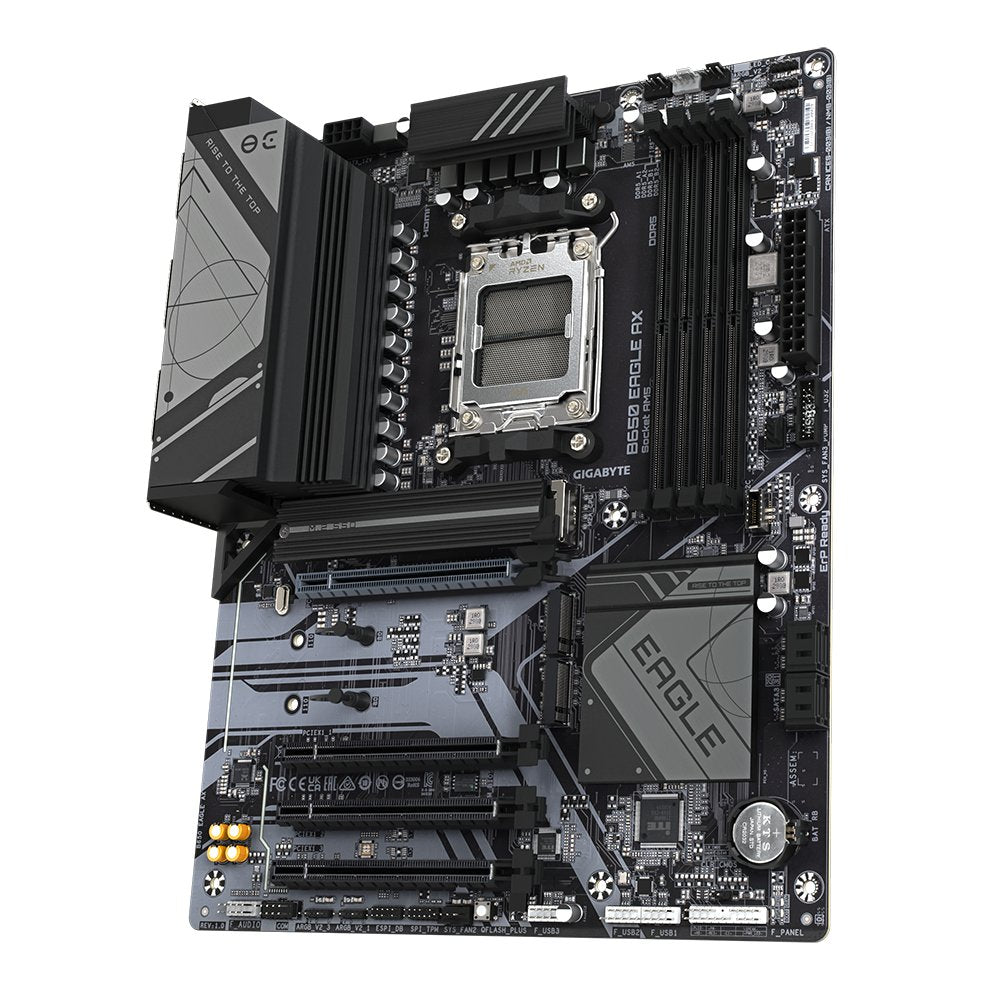 GIGABYTE B650 EAGLE AX | AMD B650 | Socket AM5 | 4x DDR5 | Wi-Fi 6E | ATX Moederbord