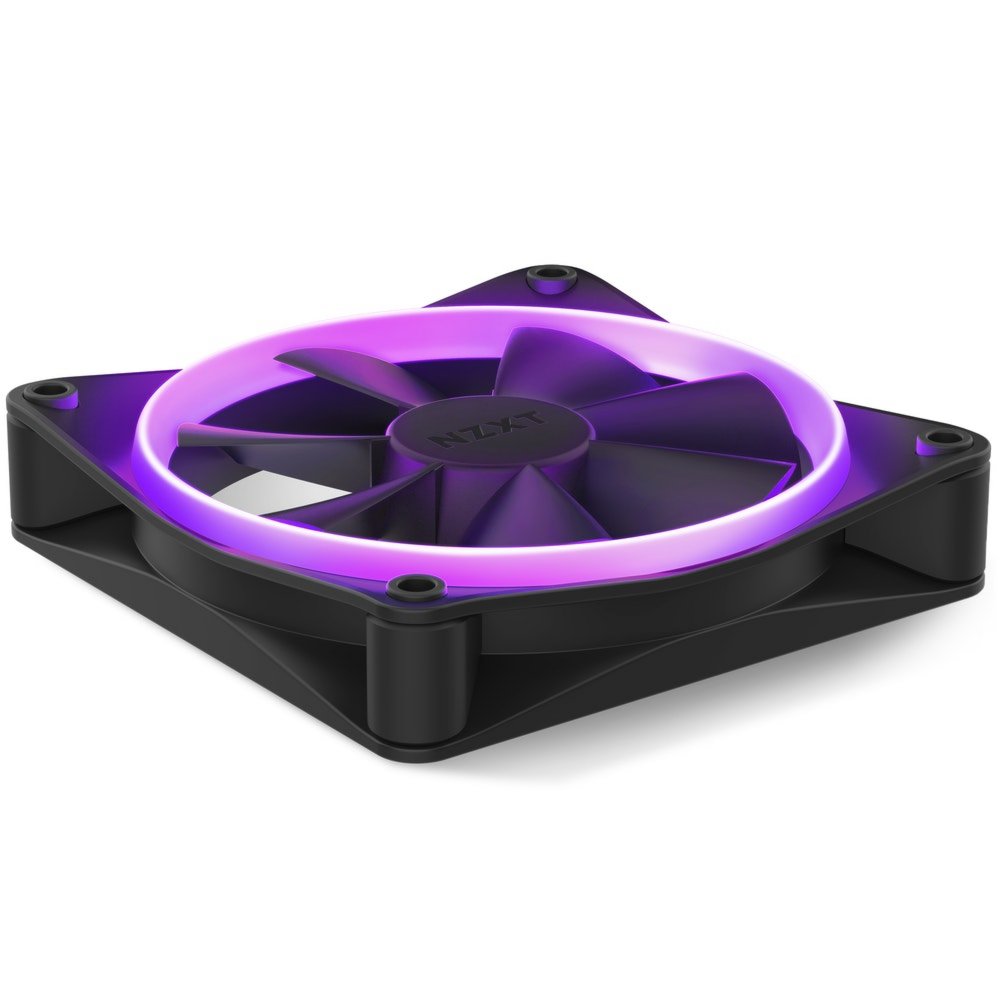 NZXT F120 RGB | 120mm Case Fan | Zwart - Matmuis