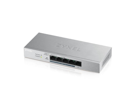 Zyxel GS1200-5HP v2 | Managed Switch | 5 Poorten | Gigabit Ethernet | PoE - Matmuis