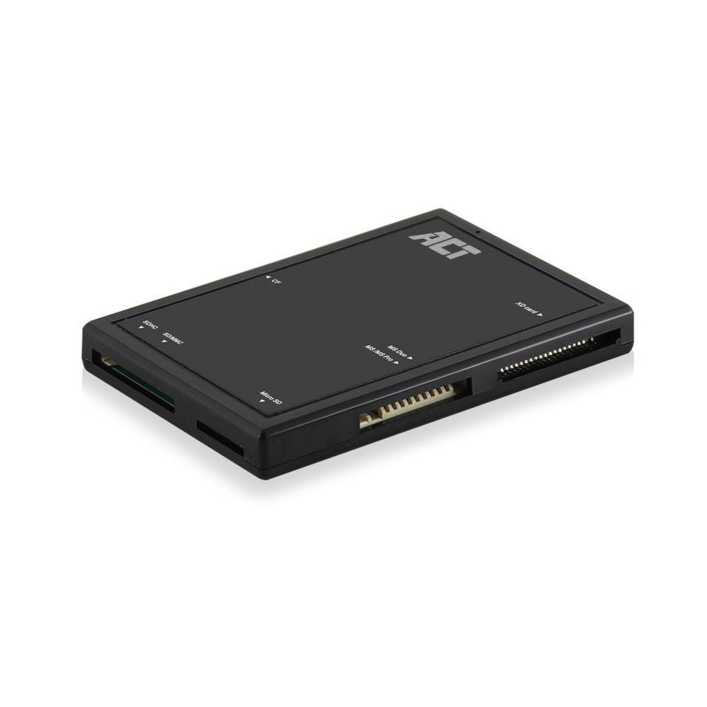 ACT AC6370 | USB 3.2 Gen1 Geheugenkaartlezer | Type-A | Zwart - Matmuis