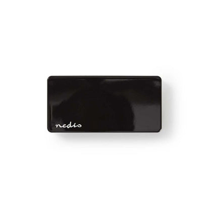 Nedis UHUBU3420BK | Interface Hub USB 3.2 Gen 1 (3.1 Gen 1) Micro-B | Zwart - Matmuis