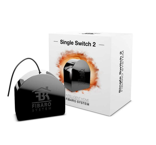 Fibaro FIBEFGS-213 power relay Zwart - Matmuis - Matmuis