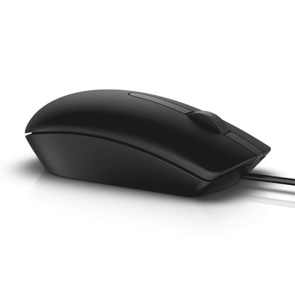 Dell MS116 | Bekabelde Muis | Links- en Rechtshandig | USB-A | 1000 DPI | Zwart - Matmuis - Matmuis
