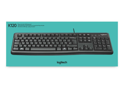 Logitech Keyboard K120 | Zakelijk Bedraad Toetsenbord | QWERTY - Matmuis - Matmuis