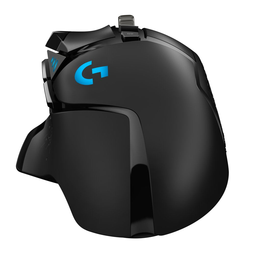 Logitech G502 HERO | Gaming Muis | Rechtshandig | USB-A (bedraad) | 100 - 25.600 DPI | Zwart - Matmuis - Matmuis