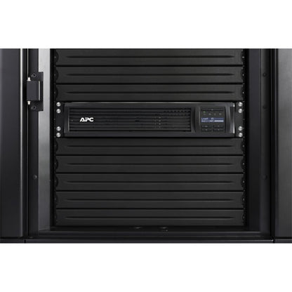 APC Smart-UPS SMT3000RMI2UC | 3000 VA / 2700 W | Rack Mount 2U | 8x IEC C13 & 1x IEC C19 | Pure Sine Wave | SmartConnect & AVR | LCD-scherm