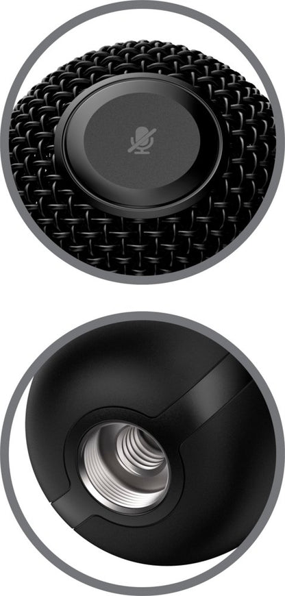 HyperX SoloCast | USB Condensator Gaming Microfoon | Zwart - Matmuis - Matmuis