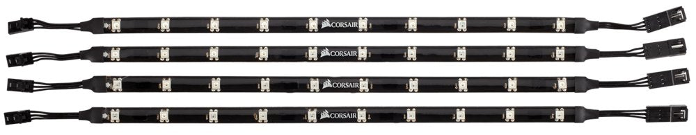 Corsair CL-8930002 | RGB LED Lighting PRO Expansion Kit | 4 Individueel Aanspreekbare LED Strips | Voor PC Behuizing - Matmuis - Matmuis