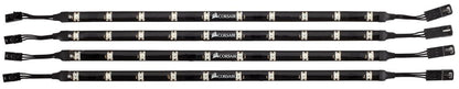Corsair CL-8930002 | RGB LED Lighting PRO Expansion Kit | 4 Individueel Aanspreekbare LED Strips | Voor PC Behuizing - Matmuis - Matmuis