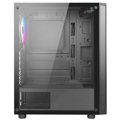 Azza Spectra RGB | Midi Tower Case | Zwart - Matmuis