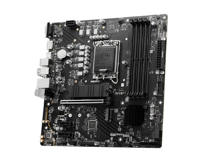 MB MSI PRO B760M-P | Socket LGA 1700 | Intel B760 | 4xDDR5 | Micro-ATX | Moederbord - Matmuis - Matmuis