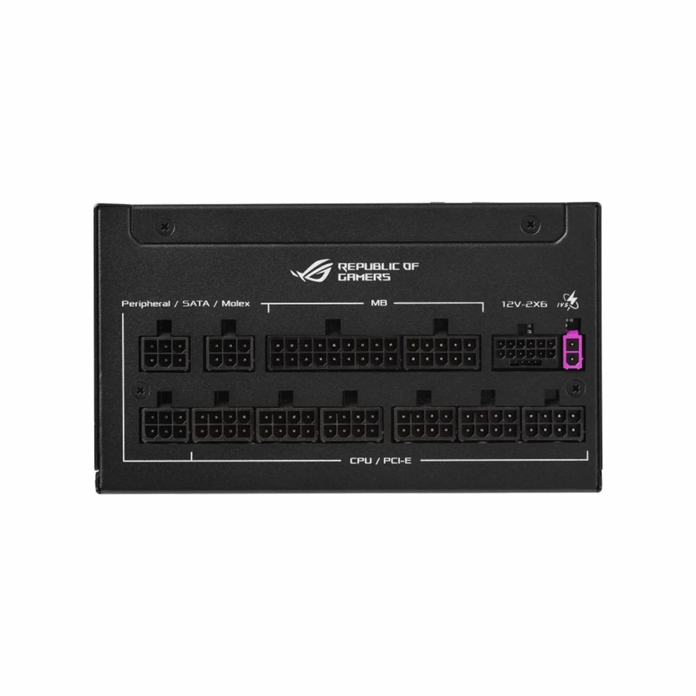 ASUS ROG Strix 1200W ATX Voeding | 80 PLUS Platinum | ATX 3.1 | PCIe 5.1 | Volledig Modulair - Matmuis