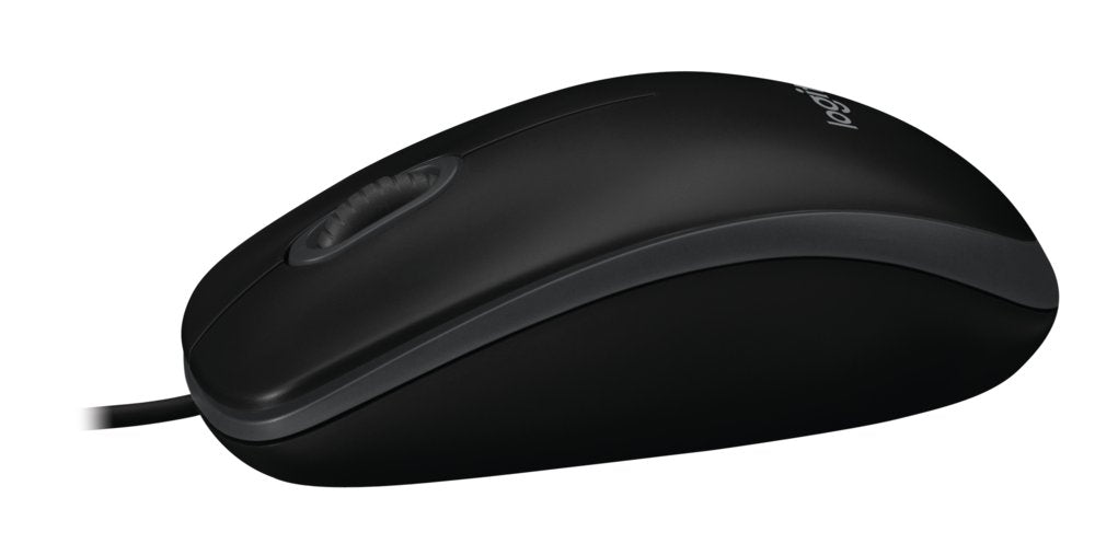 Logitech B100 | Bedrade Muis | Links- en Rechtshandig | USB-A | 800 DPI | Zwart - Matmuis - Matmuis