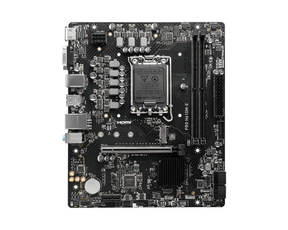 MSI PRO H610M-E | Socket LGA 1700 | Intel H610 | 2xDDR5 | Micro-ATX | Moederbord - Matmuis - Matmuis