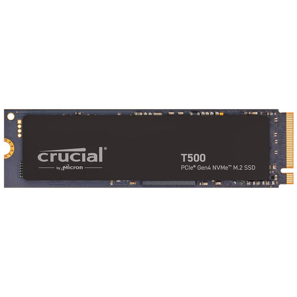 Crucial T500 | 2 TB NVMe SSD | M.2 Gen 4 | 7.400 MB/s Lezen | 7.000 MB/s Schrijven - Matmuis - Matmuis