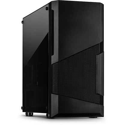 Inter-Tech SM-007 Enforcer | Micro Tower Case | Zwart - Matmuis