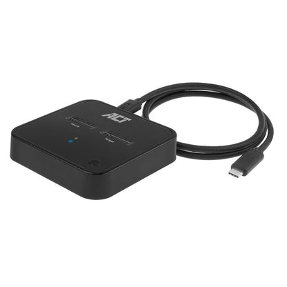 ACT AC1502 | Dual M.2 NVMe/PCIe SSD Docking Clone Station | USB-C 3.2 Gen2 (10 Gbps) - Matmuis - Matmuis