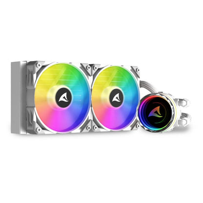 Sharkoon S80 RGB 240mm | White Edition | All-in-One CPU Waterkoeler - Matmuis - Matmuis