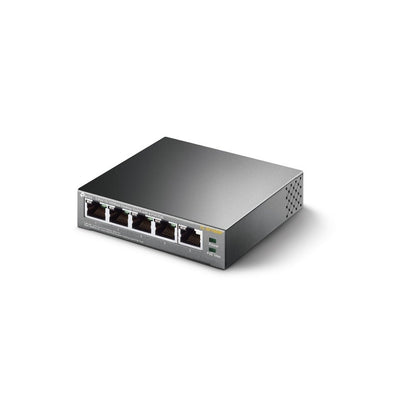 TP-Link TL-SF1005P | Unmanaged Switch | 5 Poorten | Fast Ethernet (10/100 Mbps) | PoE | Zwart - Matmuis