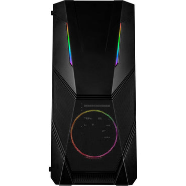 Inter-Tech IT-3303 Hornet RGB | Midi Tower Case | Zwart - Matmuis