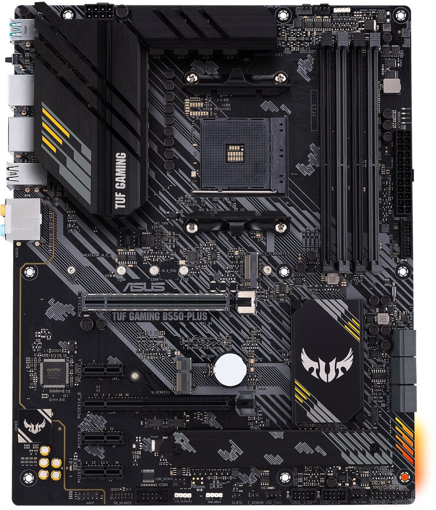 ASUS TUF Gaming B550-PLUS | Socket AM4 | AMD B550 | 4xDDR4 | Micro-ATX | Moederbord - Matmuis - Matmuis