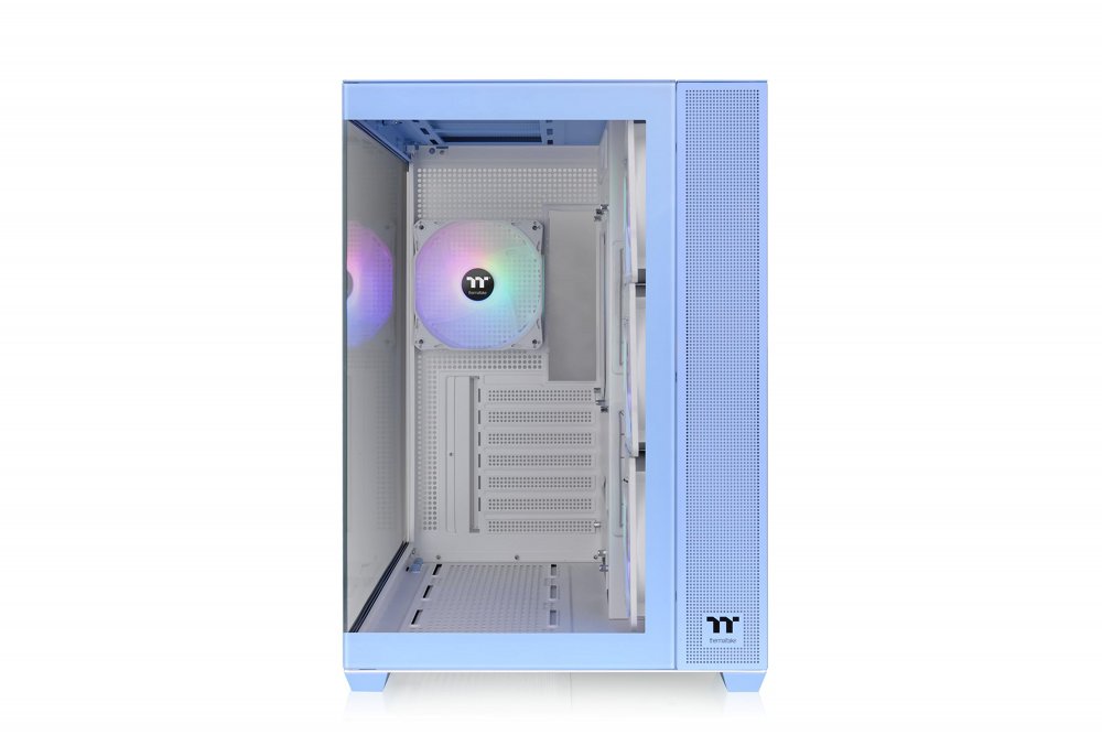 Thermaltake View 380 TG ARGB | Mid Tower Case | Hydrangea Blue (CA-1Z2-00MFWN-00) - Matmuis